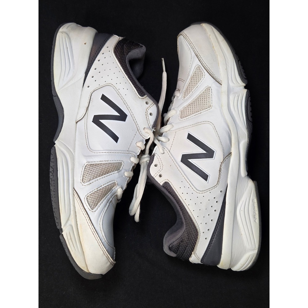 New Balance 519 Mens White Grey Cross Training Shoes MX519WG2 Size 10 4E Wide